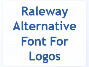 Free Raleway Alternatives for Logo Design